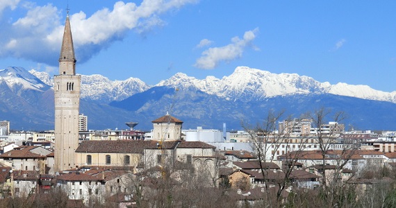 Pordenone en la Region de Friuli Venezia Giulia
