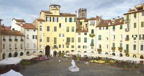 Lucca en la Region de Toscana