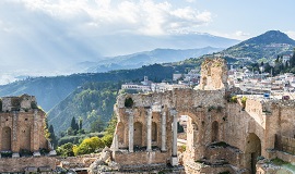 Taormina en Sicilia