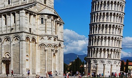 Pisa en Toscana