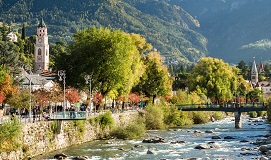 Merano en el Trentino Alto Adige
