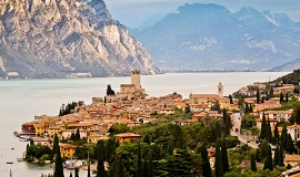 Lago de Garda en el Veneto