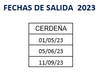 Salidas del circuito por Cerdeña en español 2023