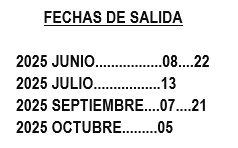 Salidas del circuito de Sicilia, Cerdeña y Corcega desde Palermo 2025
