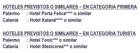 Hoteles del circuito en tren Turitalia express express 2026