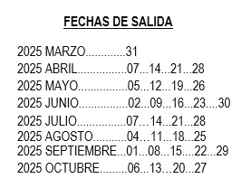 Salidas circuito Sicilia y Malta 2025