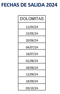 Salidas del tour por las Dolomitas, 4 días 2024