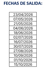 Salidas del tour por las Dolomitas, 4 días 2026