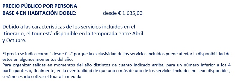 Precios del tour por Abruzzo