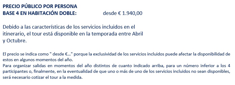 Precios del tour por las Dolomitas