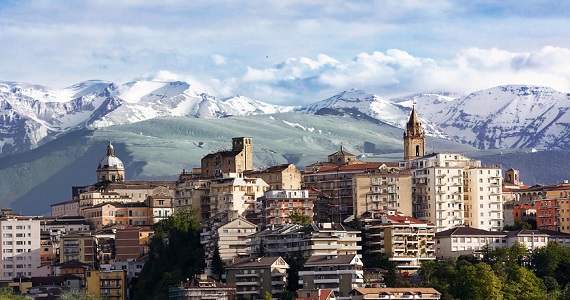 Chieti en la Region de Abruzzo