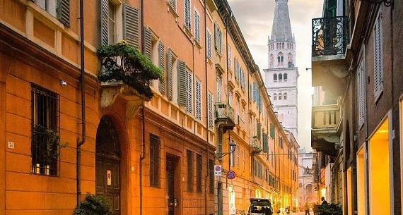 Modena en la Region de Emilia