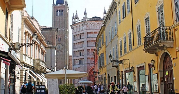 Parma en la Region de Emilia