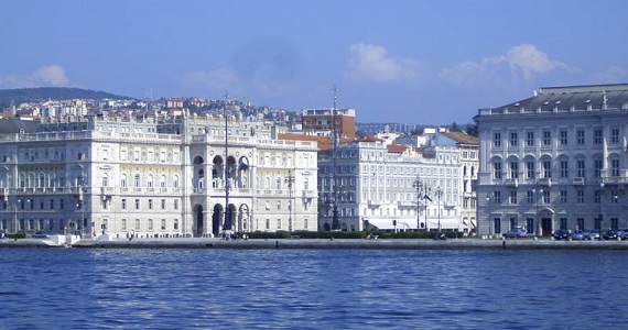 Trieste en la Region de Friuli Venezia Giulia