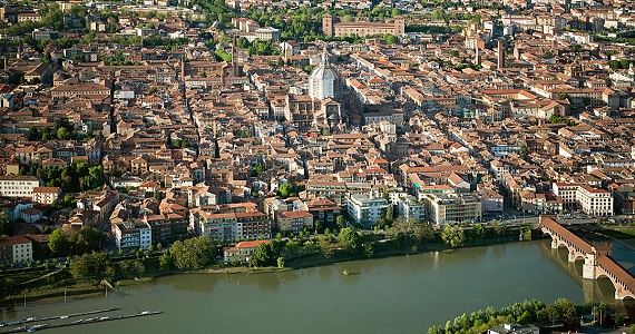 Pavia en la Región de Lombardia