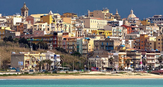 Gela, en Caltanissetta, Región de Sicilia