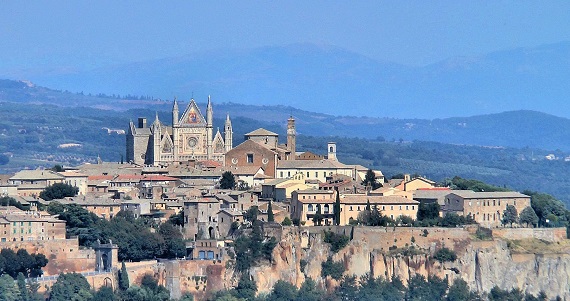 Orbieto en provincia de Terni, región de Umbria