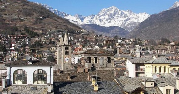 Aosta en la region de Valle de Aosta