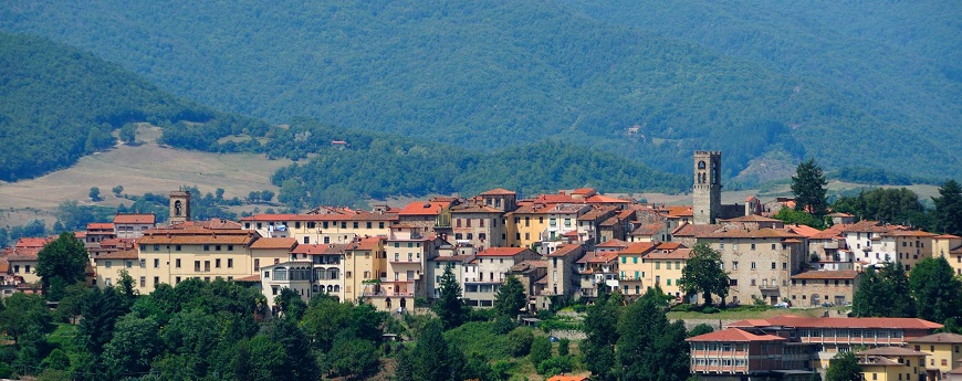 Bibbiena, en la Toscana