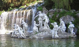 Fuente de Diana y Acteón del Palacio Real de Caserta