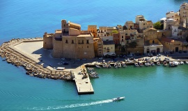 Castellammare del Golfo en Trápani, Sicilia