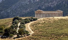 Templo Dórico en Calatafimi, Segesta
