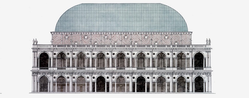 Basílica Paladiana de Andrea Palladio en Vicenza