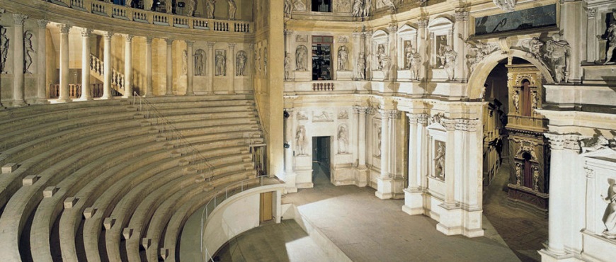 Teatro Olímpico de Andrea Palladio en Vicenza