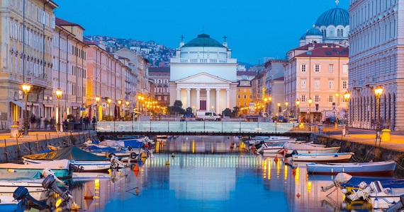 Trieste en Italia