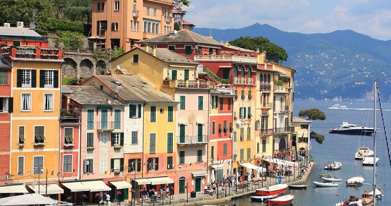 Portofino en la Región de Liguria