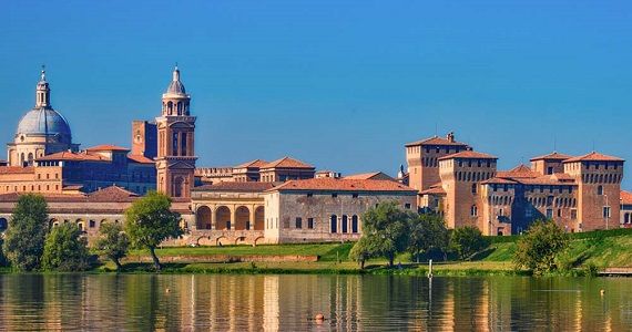 Mantova en la Región de Lombardia
