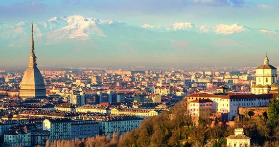 Turin en Italia