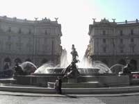 Fontana della Najadi en Roma