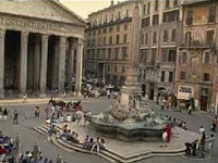 Fontana della Piazza del Pantheon en Roma