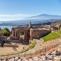 Taormina en sicilia