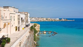 Tour que pasa por Otranto