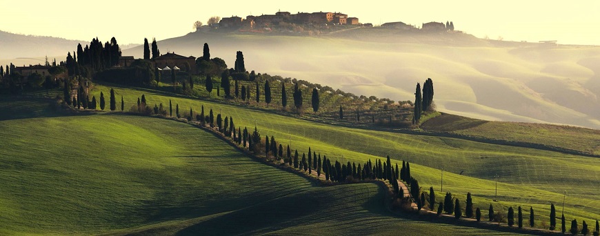 Toscana en Italia