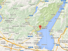 Situacion de Gardone Riviera