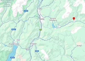 Situacion de Borgo Valsugana