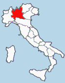 Situacion de la Region de Liguria en Italia