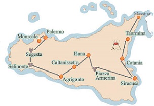 Rutas por Sicilia